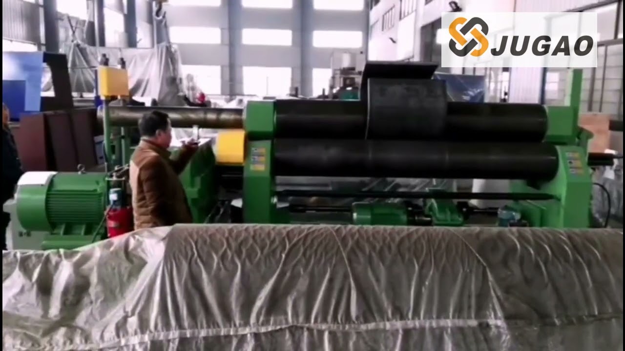 JUGAO Rouleuses.Rouleuse de t&ocirc;le.Rouleuse hydraulique conique 4 rouleaux.rouleuse industrielle