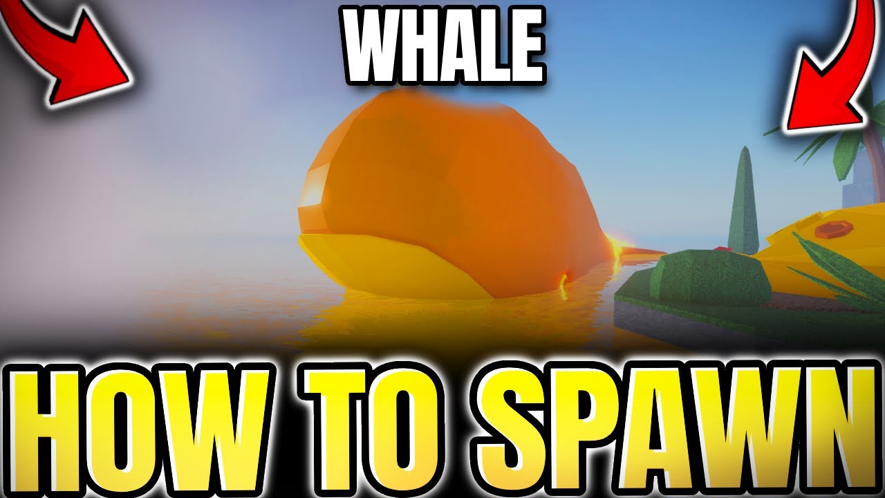 TREASURE ISLAND WHALE - HOW TO SPAWN / GET in FISCH! ROBLOX