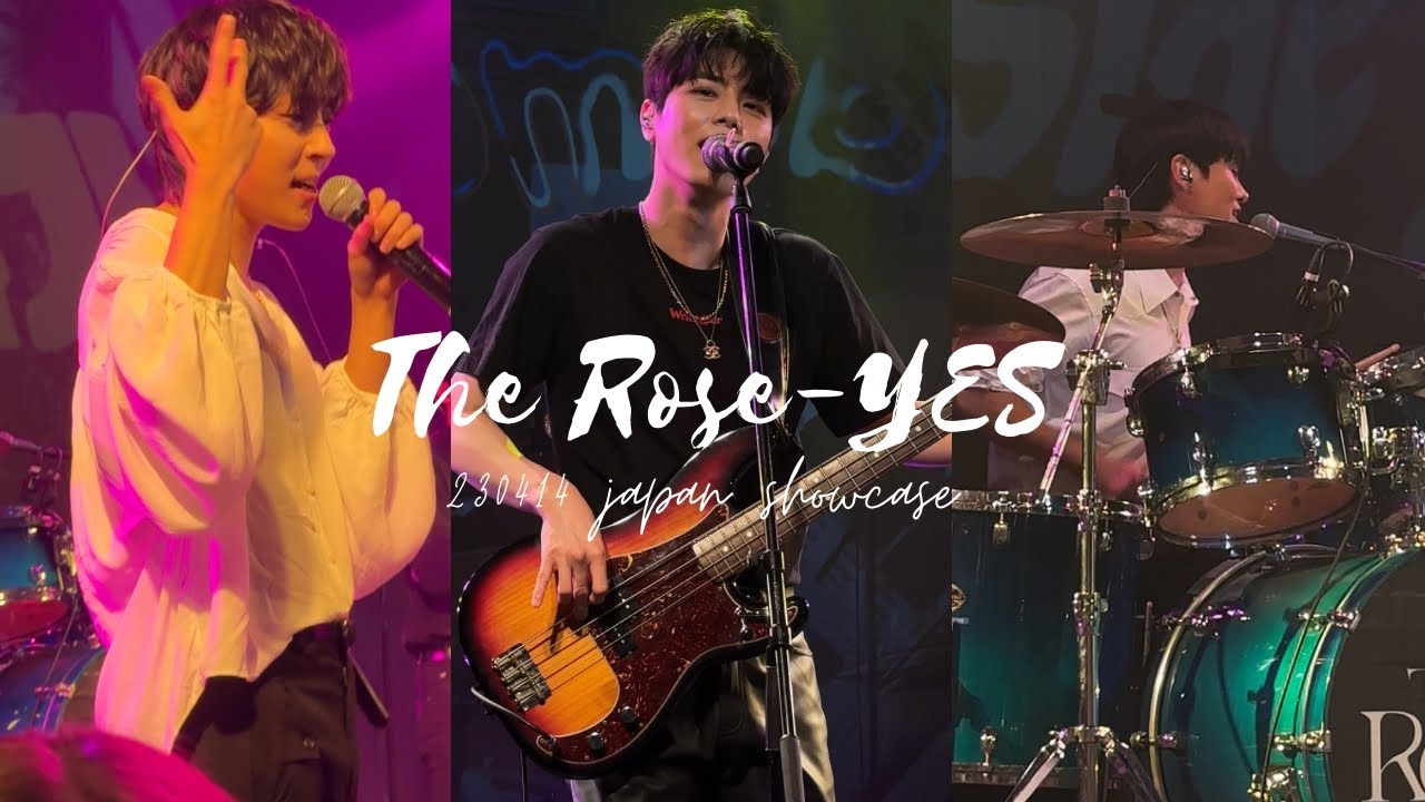230414 TheRose더로즈-Yes 직캠(fancam)HEAL TOGETHER Japan Showcase(4K)