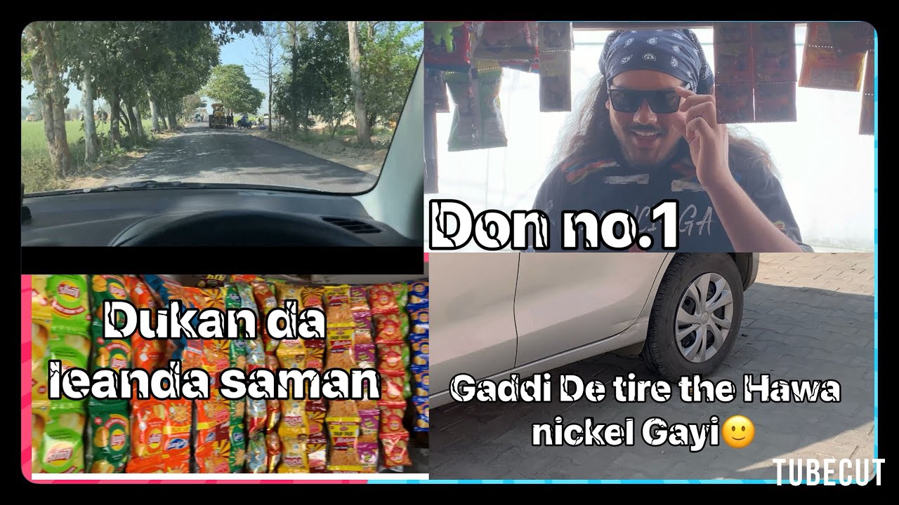 Dukan da ￼ Leon gaye saman te gaadi the tire vicho nikl gyi hawa 😱😭 dukan te aye don no.1😡😡￼