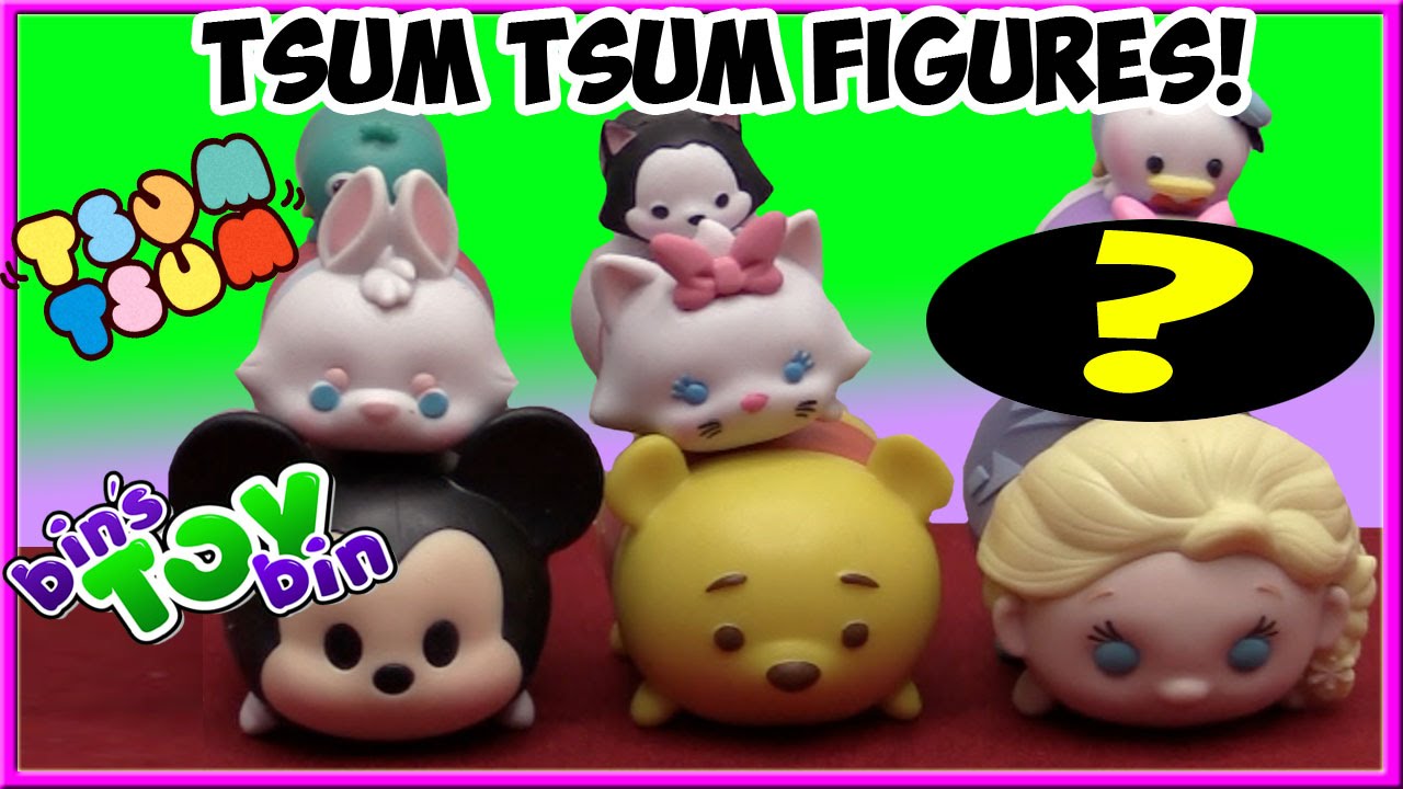 Disney Tsum Tsum Collector Figures - Who Is The Mystery Figure?? | Bin's Toy Bin