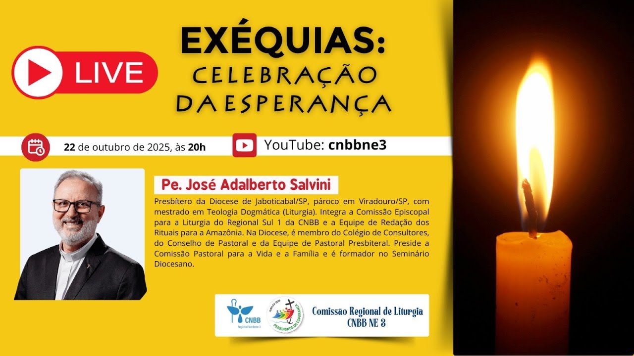 &ldquo;Ex&eacute;quias: Celebra&ccedil;&atilde;o da Esperan&ccedil;a&rdquo;