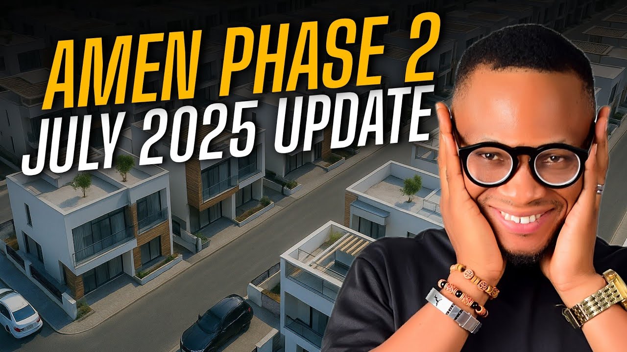 AMEN ESTATE PHASE 2: July 2025 Update | Inside Tour & New Look| HOUSE FOR SALE IN IBEJU LEKKI, LAGOS