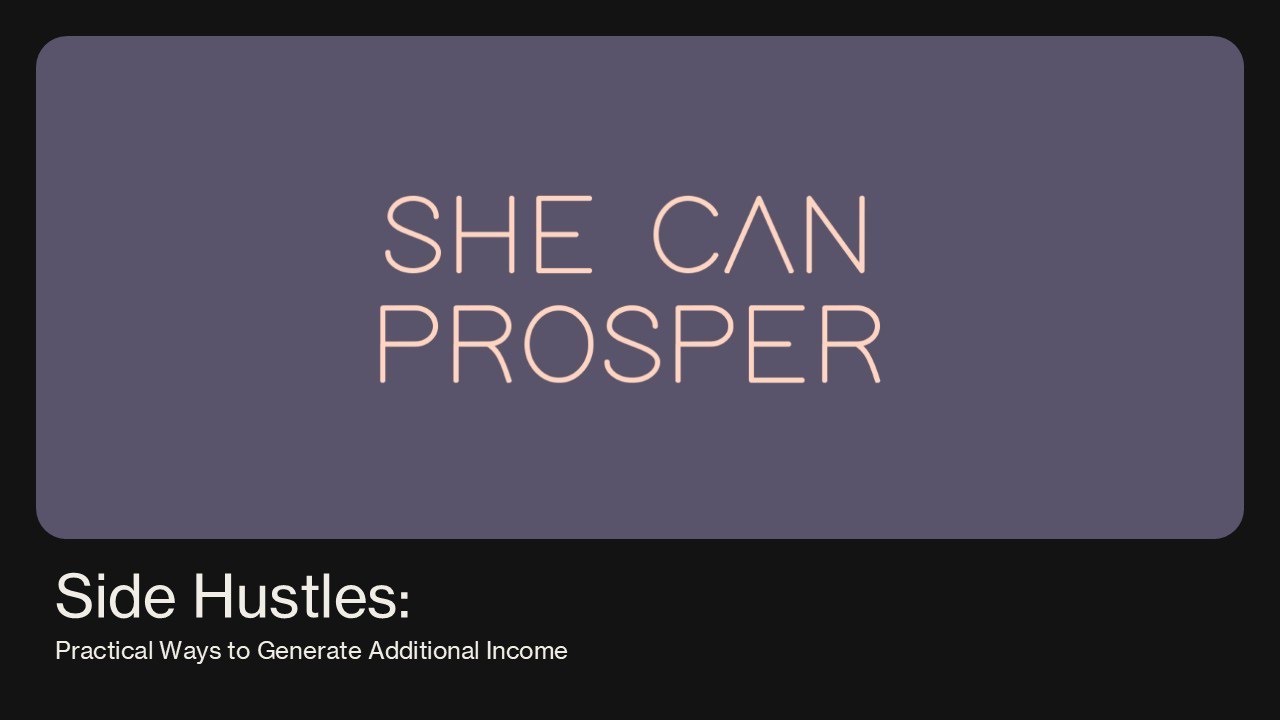 A practical guide to starting a side hustle