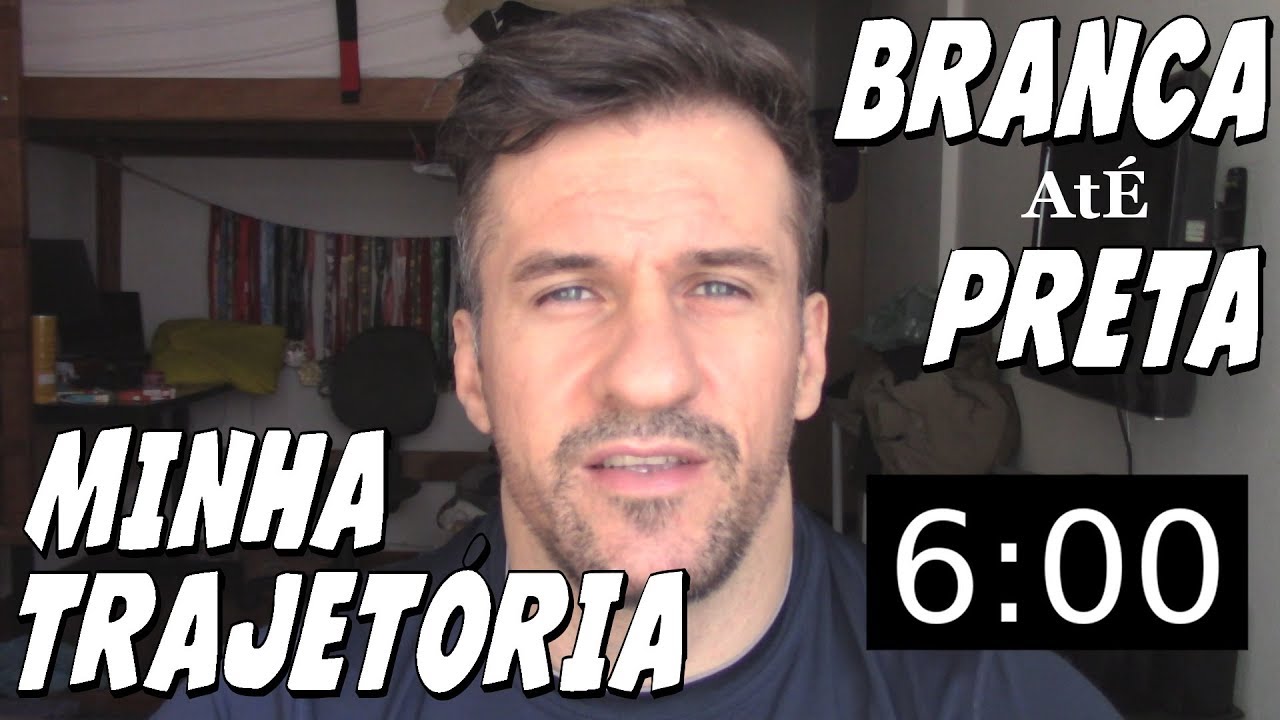 Porque  eu comecei a treinar e em quanto tempo cheguei até a faixa preta de Jiu Jitsu - Paulo Amf