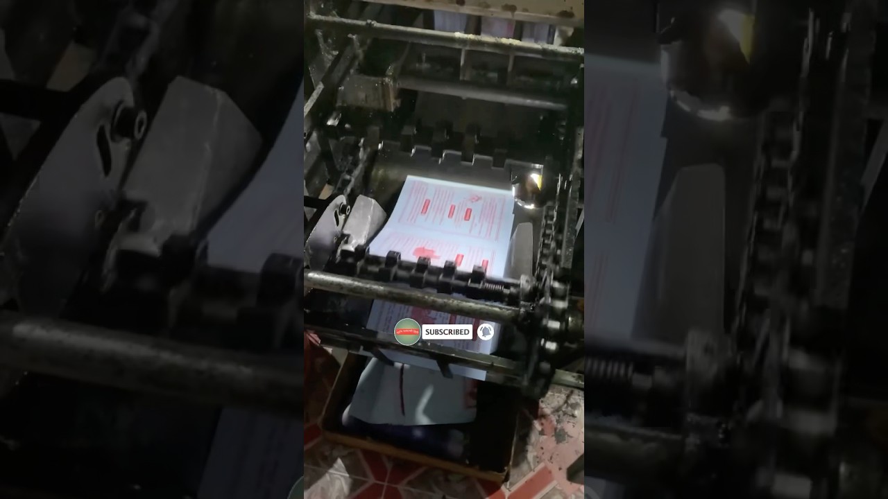 Offset Printing | Happy Offset Print #machine #offsetprinting #making #printingmethod #offsetpress