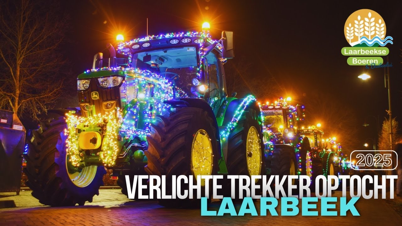 De verlichte tractoroptocht 2025!