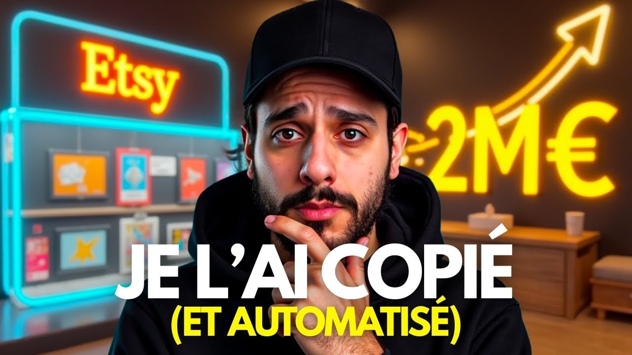 2M€ encaissés par ce Shop Etsy : Je l’ai copié et Automatisé (Guide Ultime Produit Digital Etsy)
