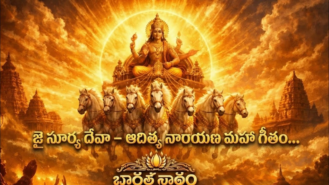  జై సూర్య దేవా – ఆదిత్య నారాయణ మహా గీతం#JaiSuryaDeva#SuryaNarayana#TeluguDevotional#bharatanadam 