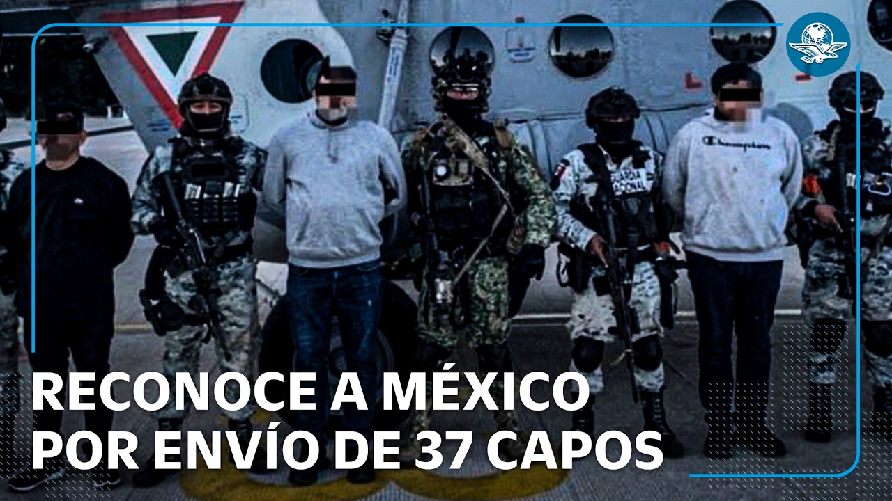 Embajador Johnson califica como histórica la cooperación México-EU tras envío de 37 capos