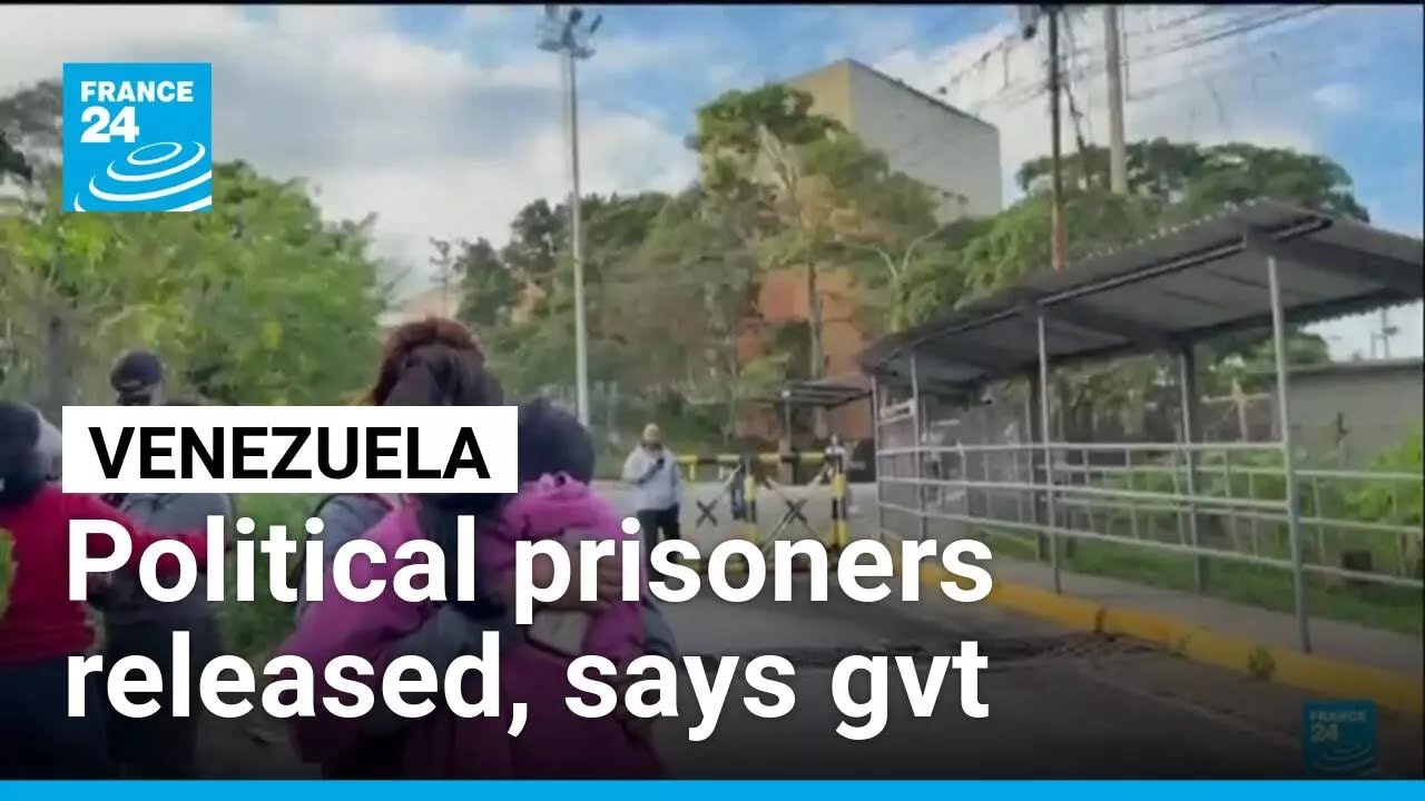 Venezuela says it has released 'large' number of political prisoners • FRANCE 24 English