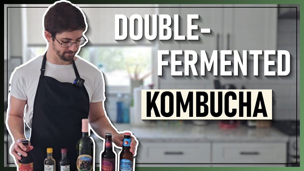 Wine, Cider, Beer Kombucha PERFECTED!!