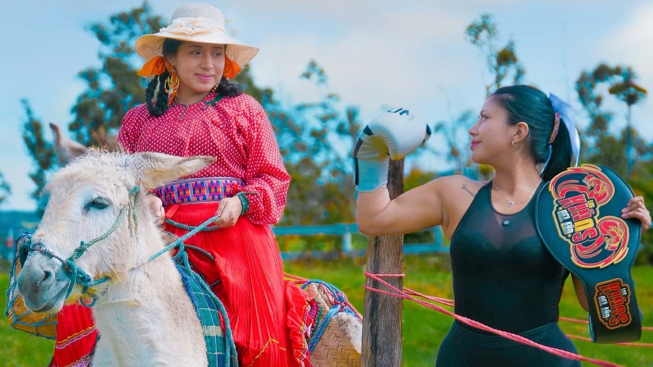 Se creía invencible por ser profesional, hasta que una campesina la puso en su lugar