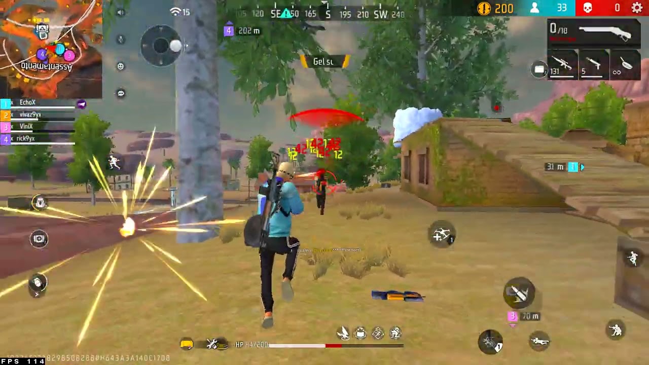 HIGHLIGHTS EM CAMPEONATO ❤️ EMULADOR FREE FIRE 🖥️ #6