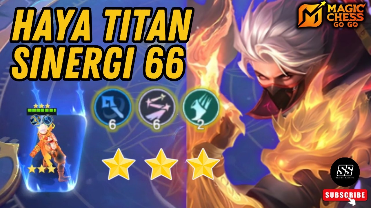 HAYA TITAN FULL STACK MCGG AUTO WIN!! #mcgg #magicchessgogo
