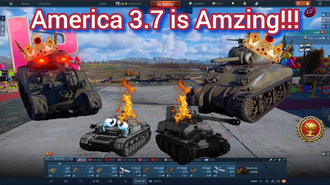 America is a Blast at 3.7!!!