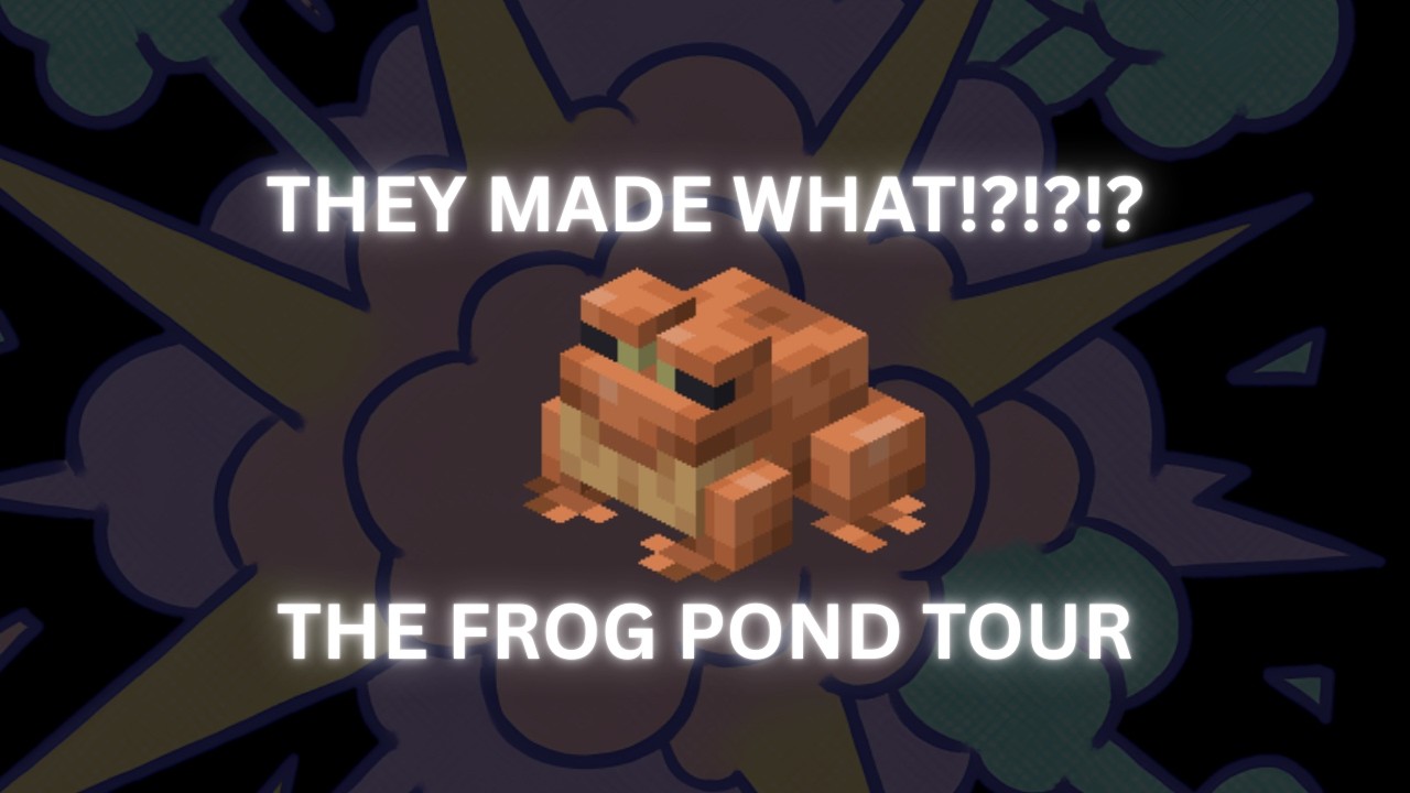 Touring The Frog Pond! ( A Viewer Created Base on Donut SMP )