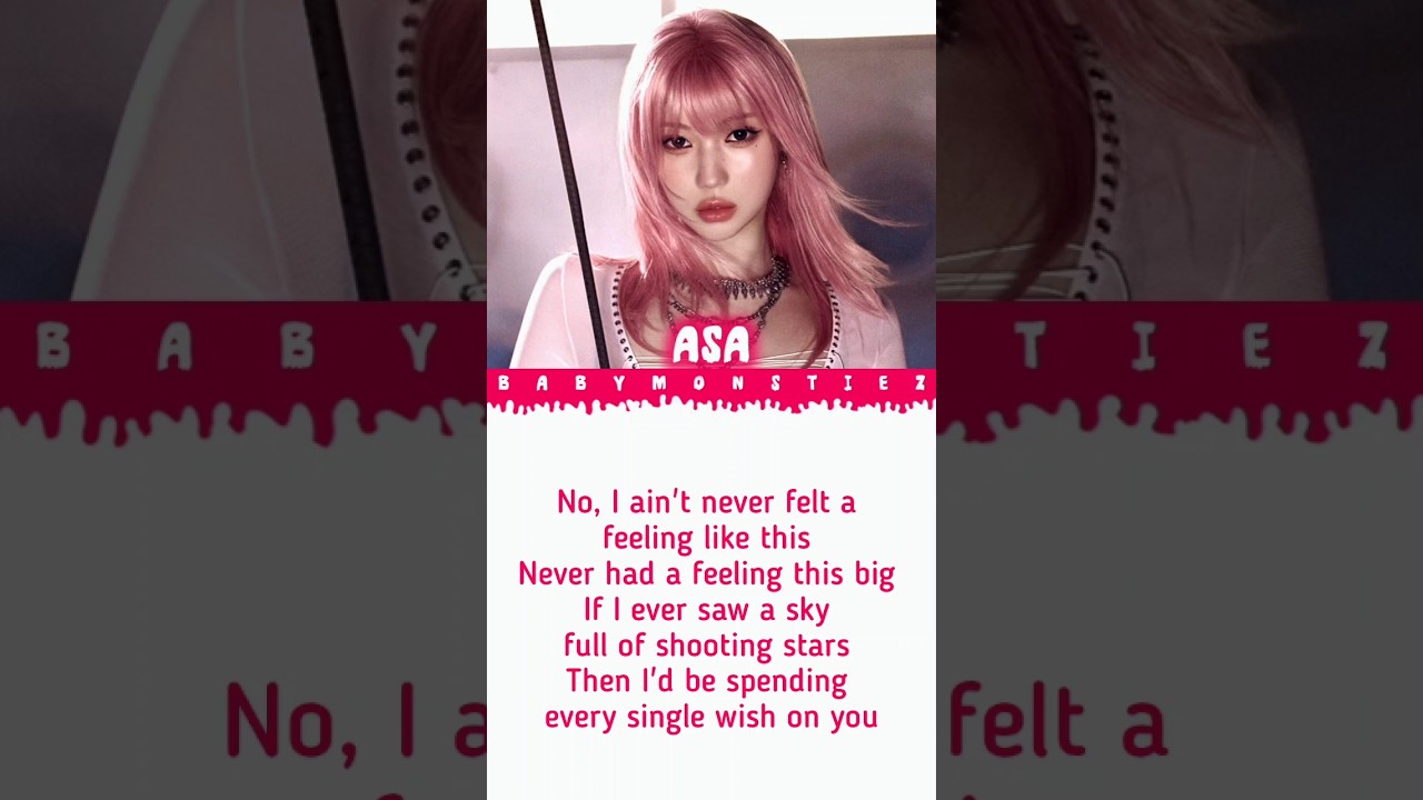 Supa Dupa Luv Asa Ahyeon Rap Lyrics #babymonster #Asa #Ahyeon
