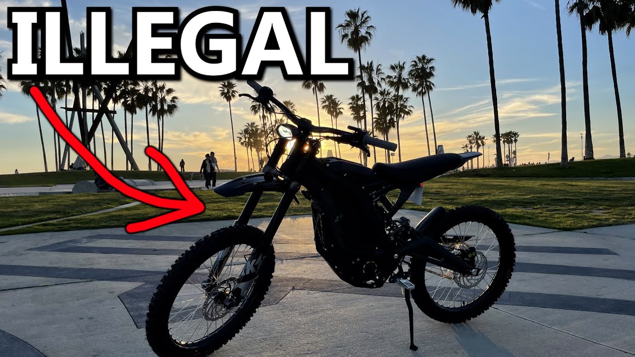 I compared 4 popular ILLEGAL eBikes - Sur Ron vs Super73 vs ONYX vs DelFast