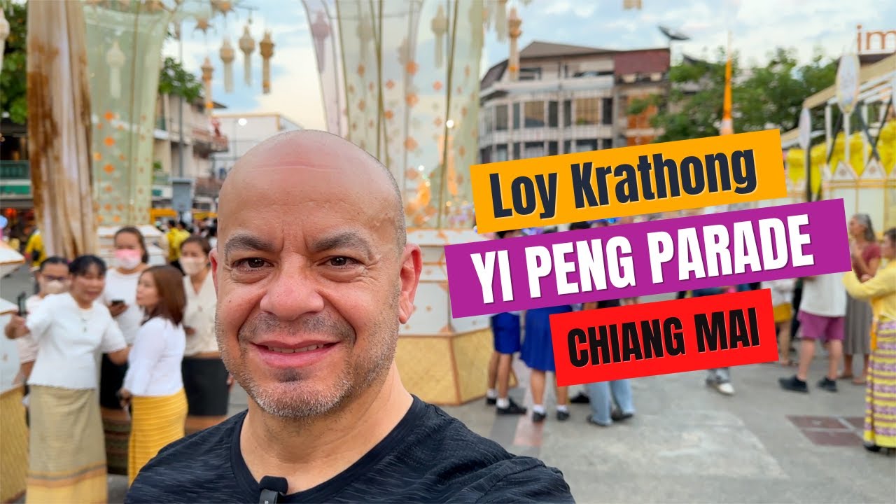 Yi Peng and Loy Krathong Festival | Chiang Mai Parade Day 3 Thailand