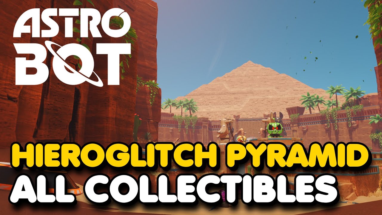 Astro Bot - Hieroglitch Pyramid 100% Walkthrough (All Bots, Puzzle Pieces & Lost Galaxies)