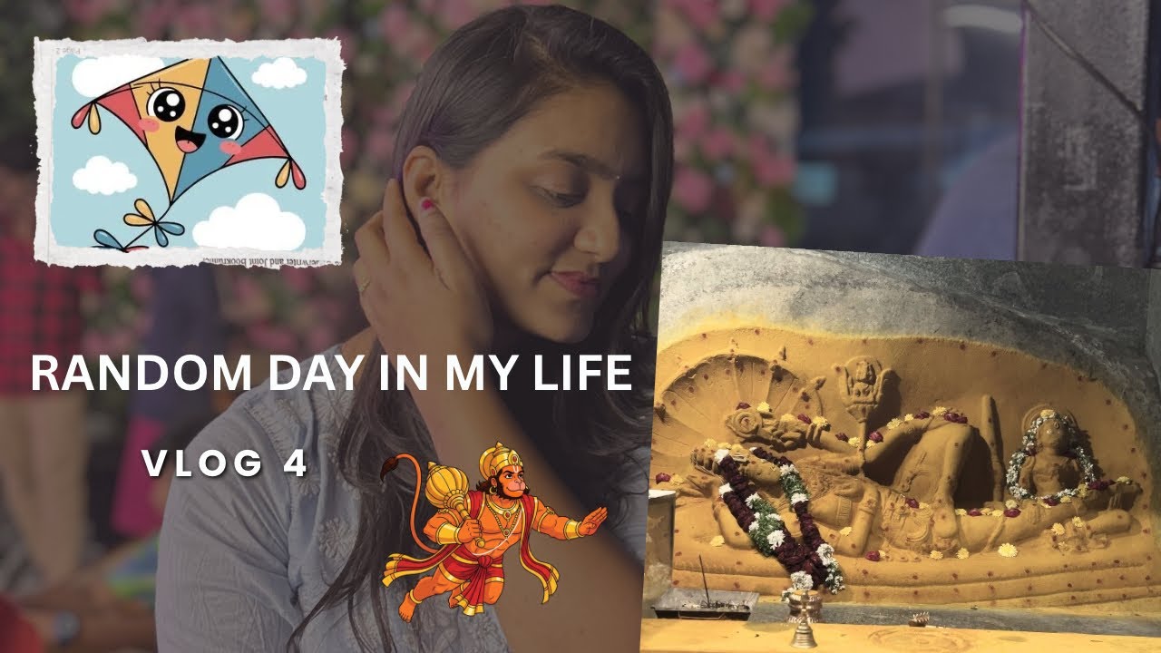 A Random day in my life || Ranganatha swamy temple || kite day💥vlog-5