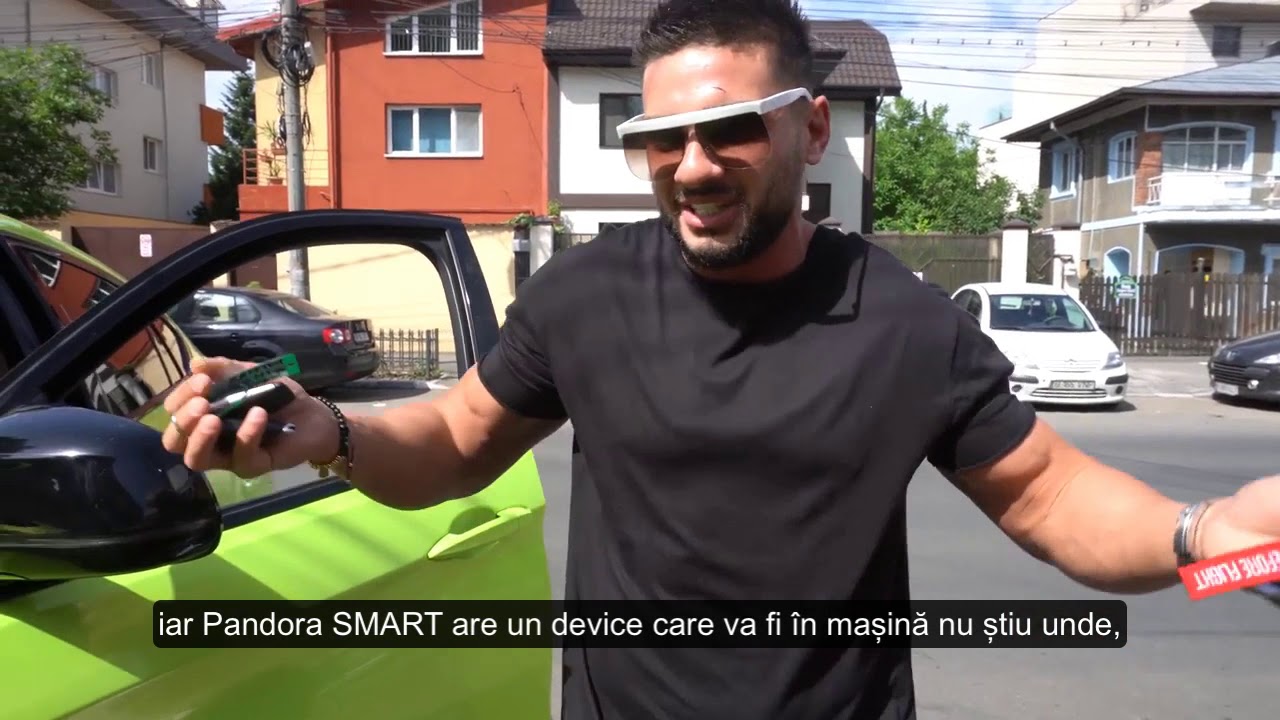 Dorian Popa și-a pus alarmă auto Pandora Smart Pro