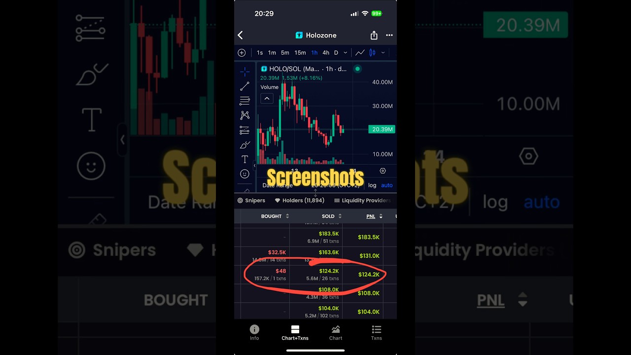 1000x Profits by Sniper Bots &ndash; The Real Story of Meme Coins #sniperbot #dexscreener #memecoins