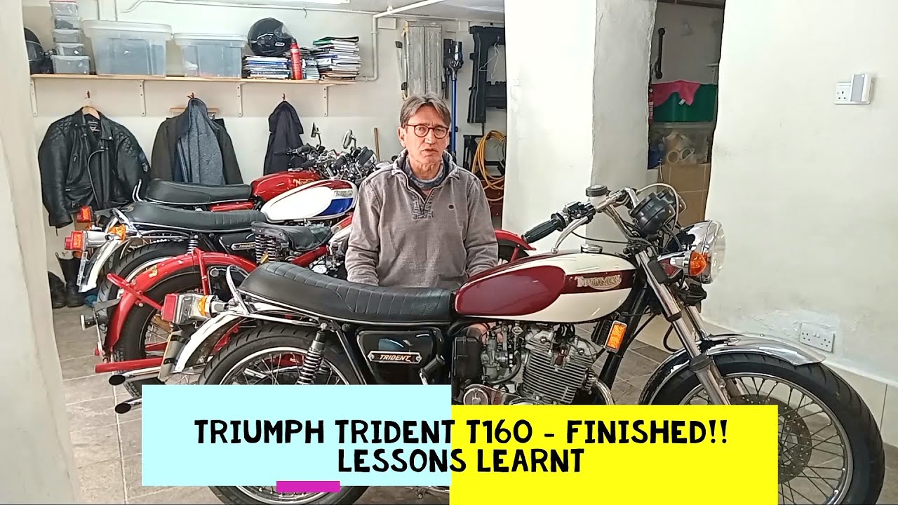 Triumph Trident T160 - Finished!! Lessons Leant