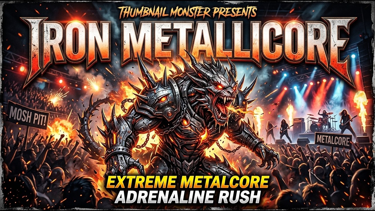 Best Music Iron Metallicore 🔥 Extreme Metalcore Adrenaline Rush