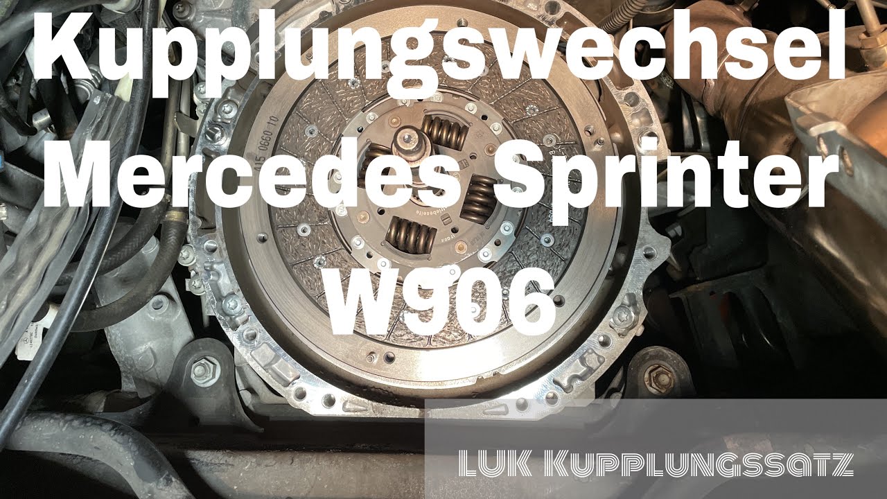 Kupplungswechsel an einem Mercedes Sprinter W906