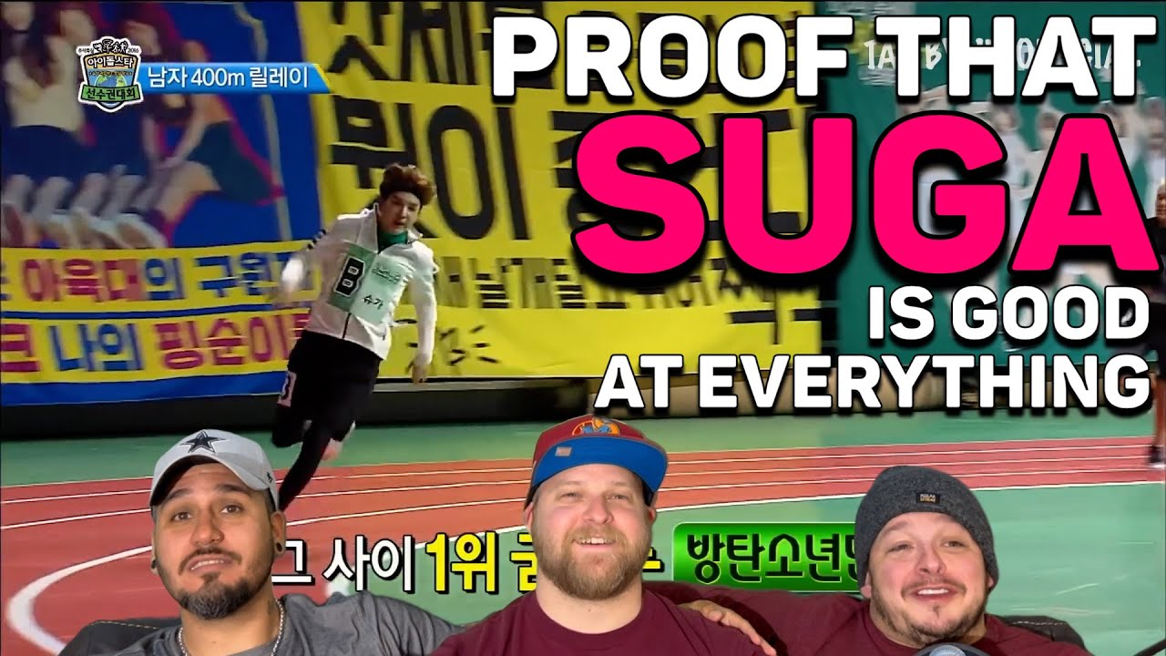 PROOF THAT SUGA IS GOOD AT EVERYTHING REACTION