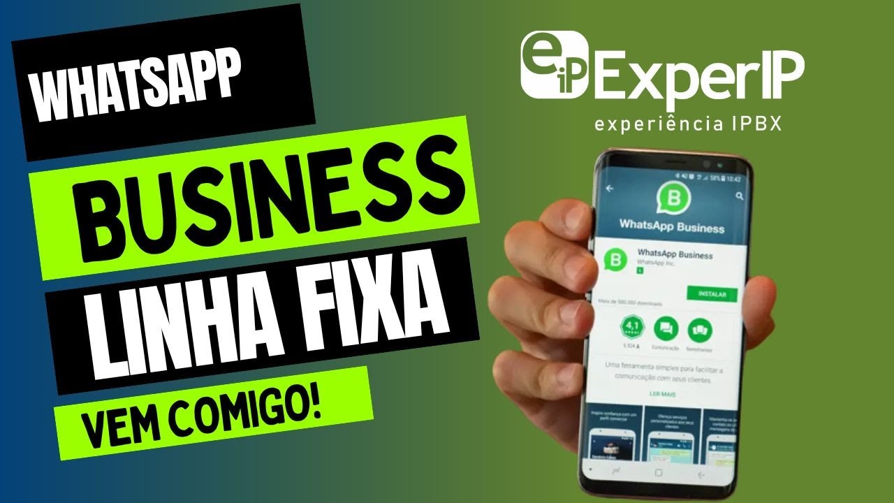 COMO CONFIGURAR WHATSAPP BUSINESS COM NÚMERO DE LINHA FIXA