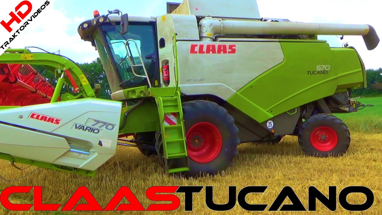 Обмолота: Claas Tucano 570 APS HYBRID | Vario 770
