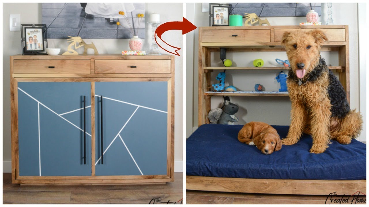 Box Joint Dog Murphy Bed