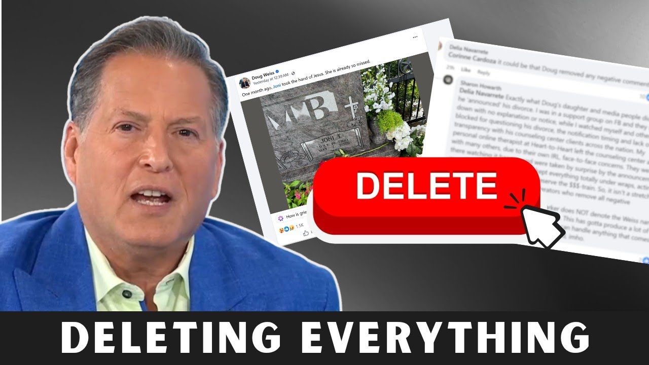 Doug Weiss is DELETING Everything and We See It! 