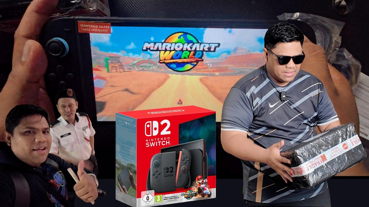 AKU JUAL NINTENDO SWITCH OLED DAN  BELI NINTENDO SWITCH 2 TERUS UNBOXING - 2026