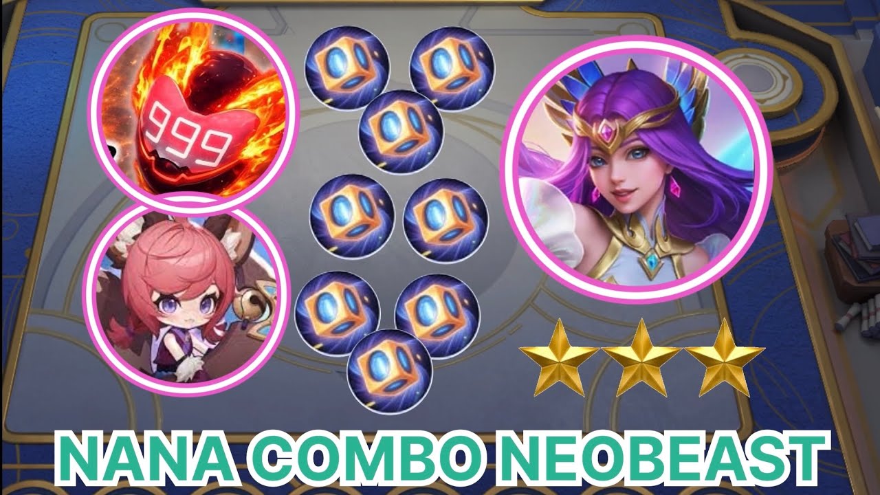 The Unbeatable Nana Neobeast Odette B3 Setup No Synergy Can Actually Stop #magicchessgogo #nana