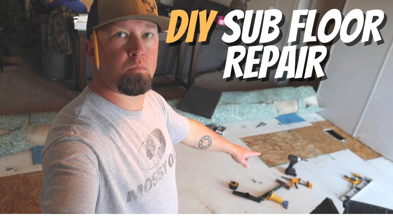 How To Repair Sub Floor In A Trailer House or Mobile Home