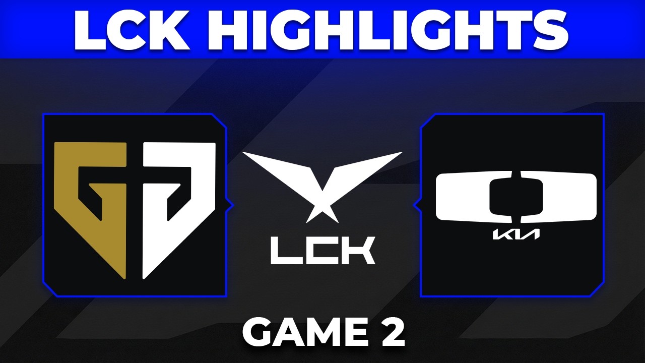 GEN vs DK Highlights Game 2 | LCK Playoffs 2026 | Gen.G vs Dplus KIA