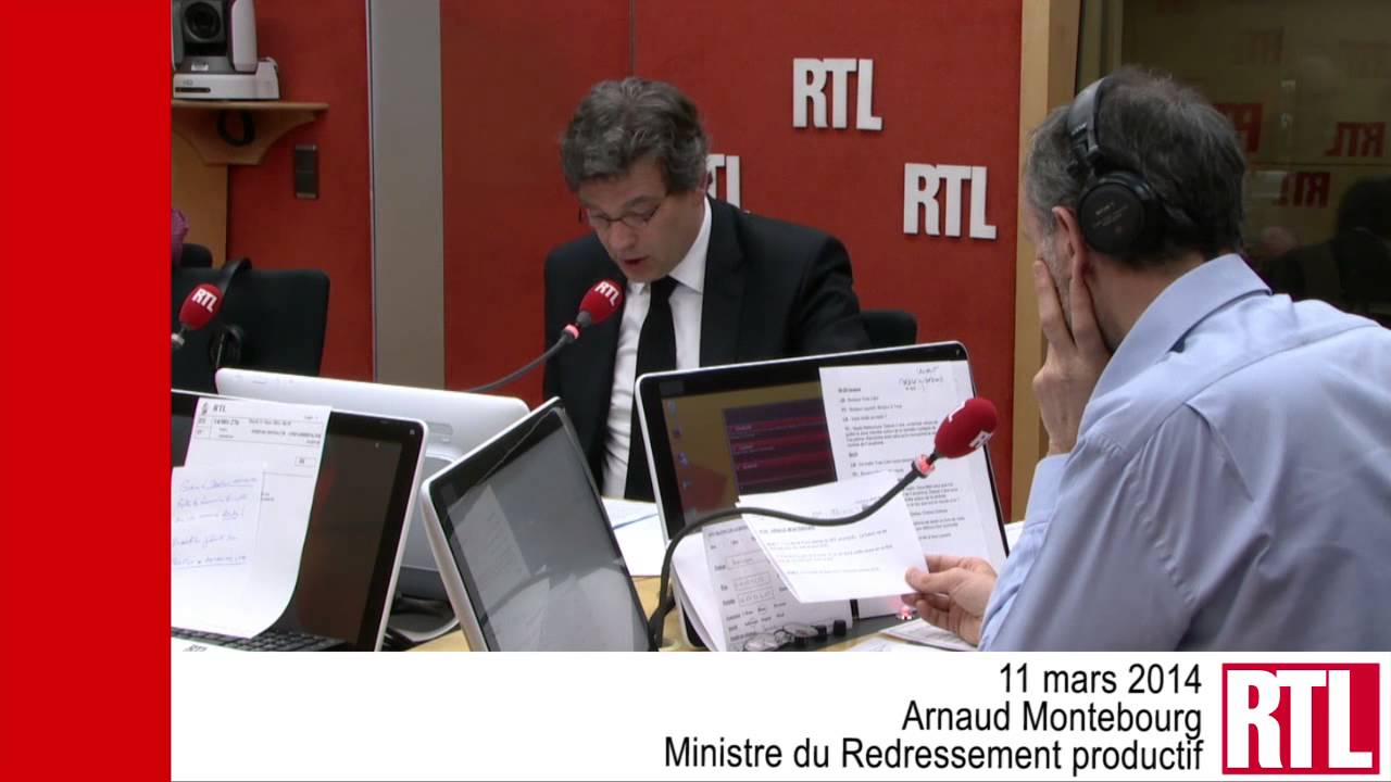 VID&Eacute;O - Arnaud Montebourg r&eacute;v&egrave;le la lettre de Martin Bouygues - RTL - RTL