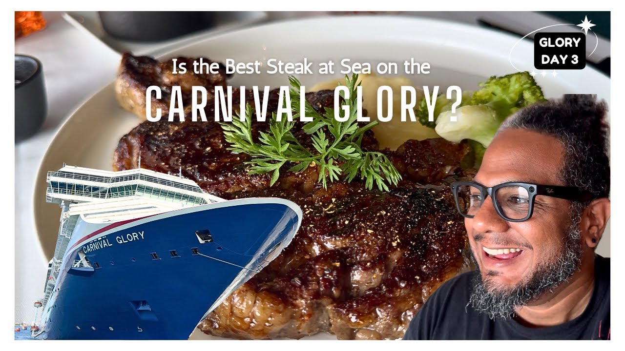 Emerald Steakhouse 🥩 on the Carnival Glory 🛳️ Blew My Expectations Out of the Water!