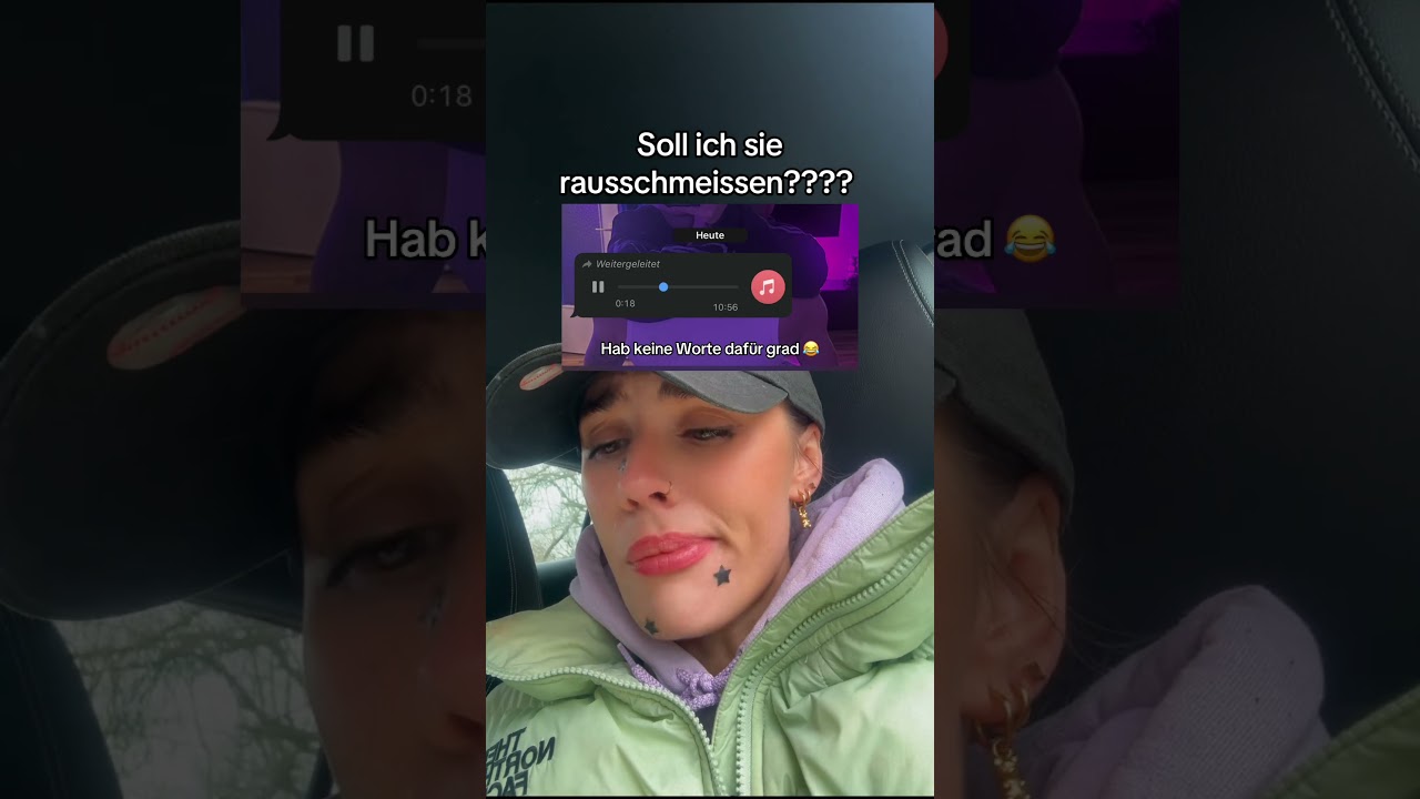Soll ich sie rausschmei&szlig;en?