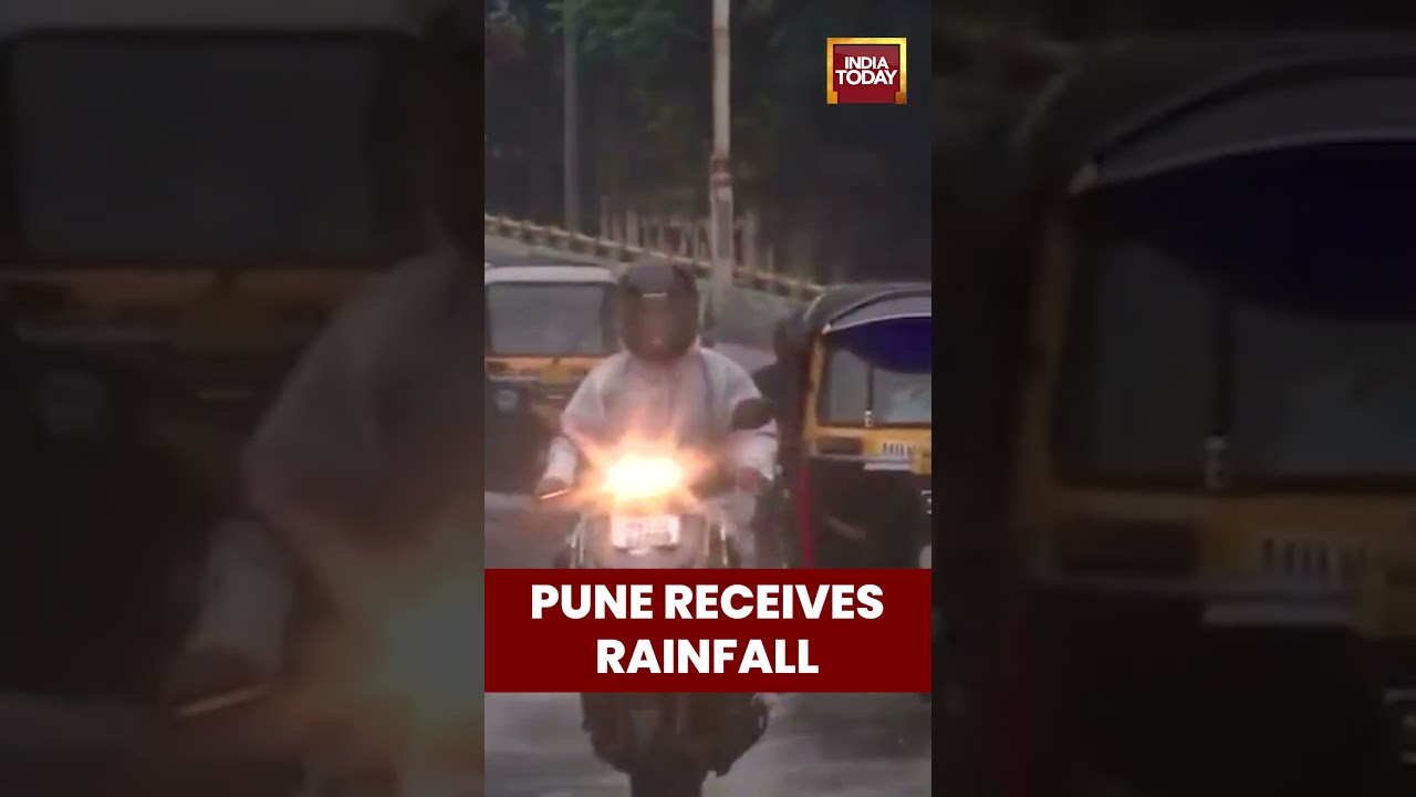 Pune Receives Rainfall in Several Parts | #shorts #punerain #punerains #maharashtranews