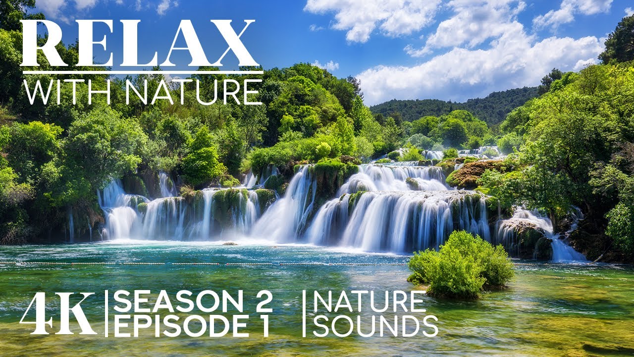 From Mountains to Beaches - 4K Journey Across the World + Real Sounds | Relax with Nature - S2; Ep 1