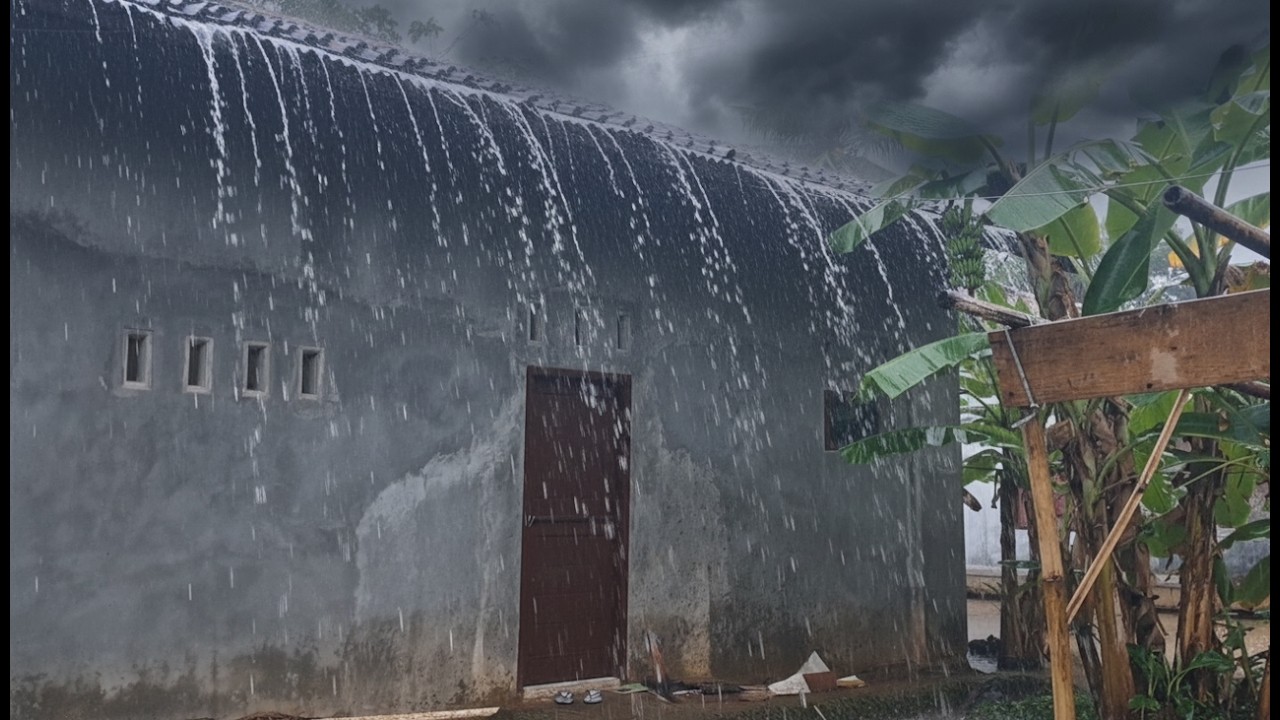 Gentle Village Rain | Fall Asleep in Under 10 Minutes