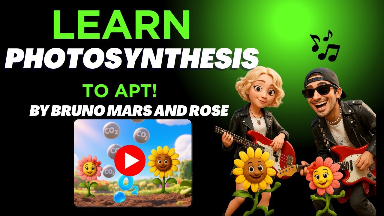 Learn Photosynthesis to APT by Bruno Mars and Rose