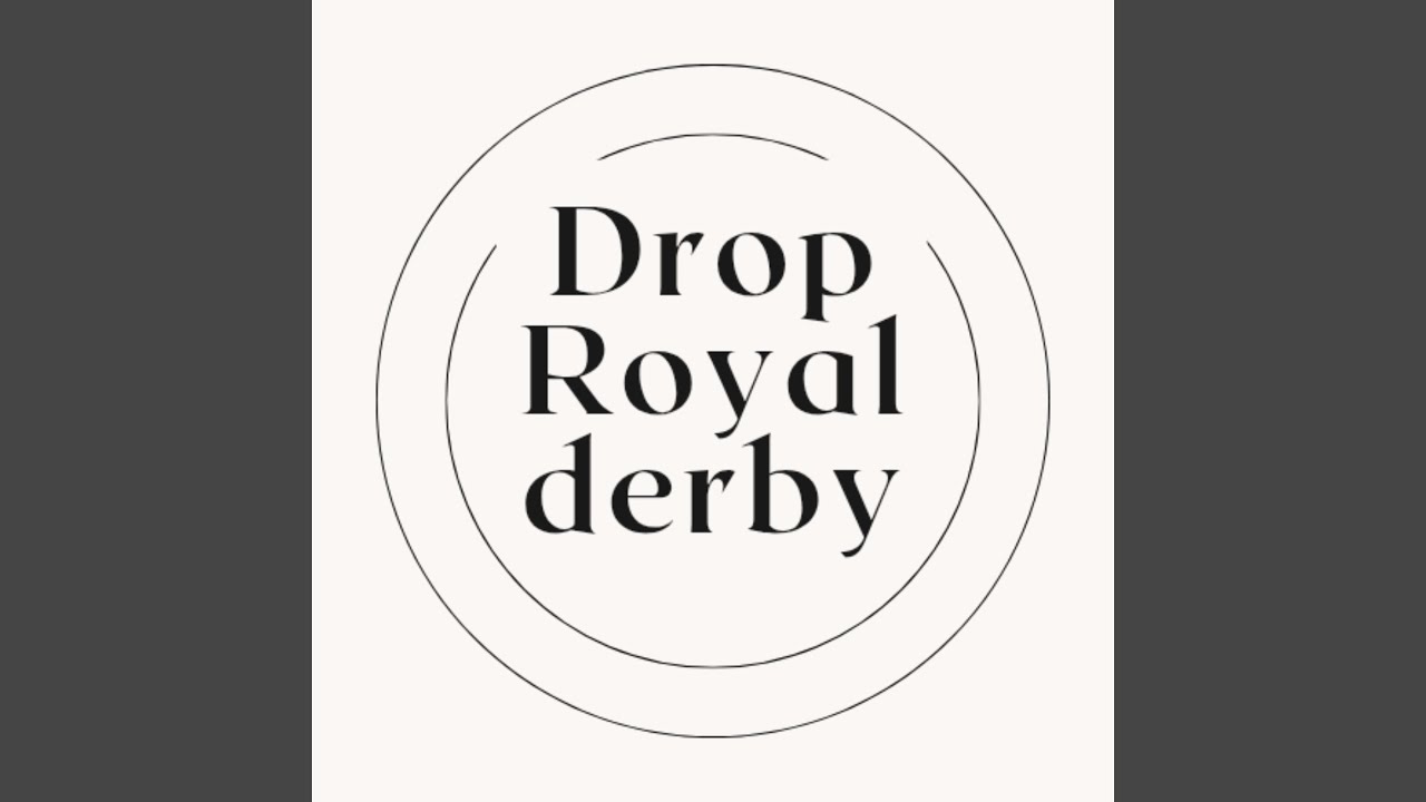 DROP ROYAL DERBY