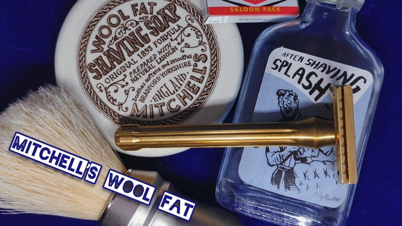 Mitchell’s Wool Fat - Wet Shaving/ Παραδοσιακό Ξύρισμα