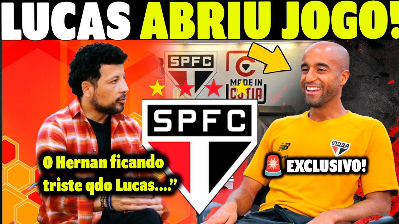🔥 NINGUÉM ESPERAVA! LUCAS MOURA ESCANCARA RELAÇÃO COM CRESPO! últimas noticias são paulo!